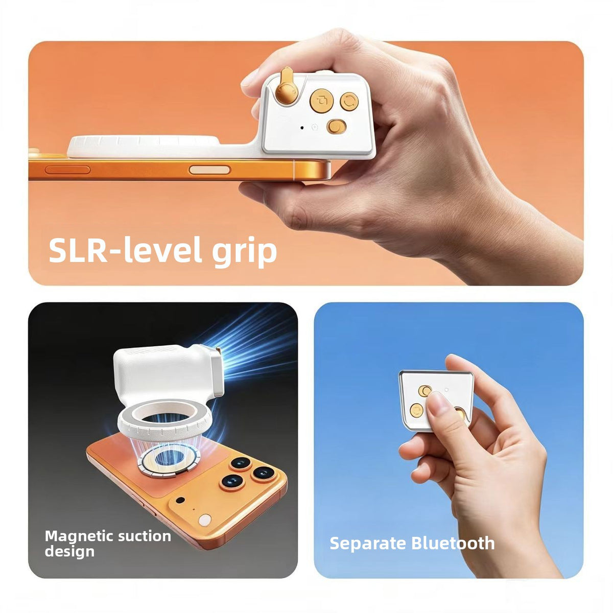 Magnetic Phone Shooting Grip