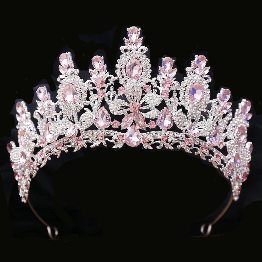Bridal Crown Tiara Luxury Crystal Rhinestone Hair Accessories