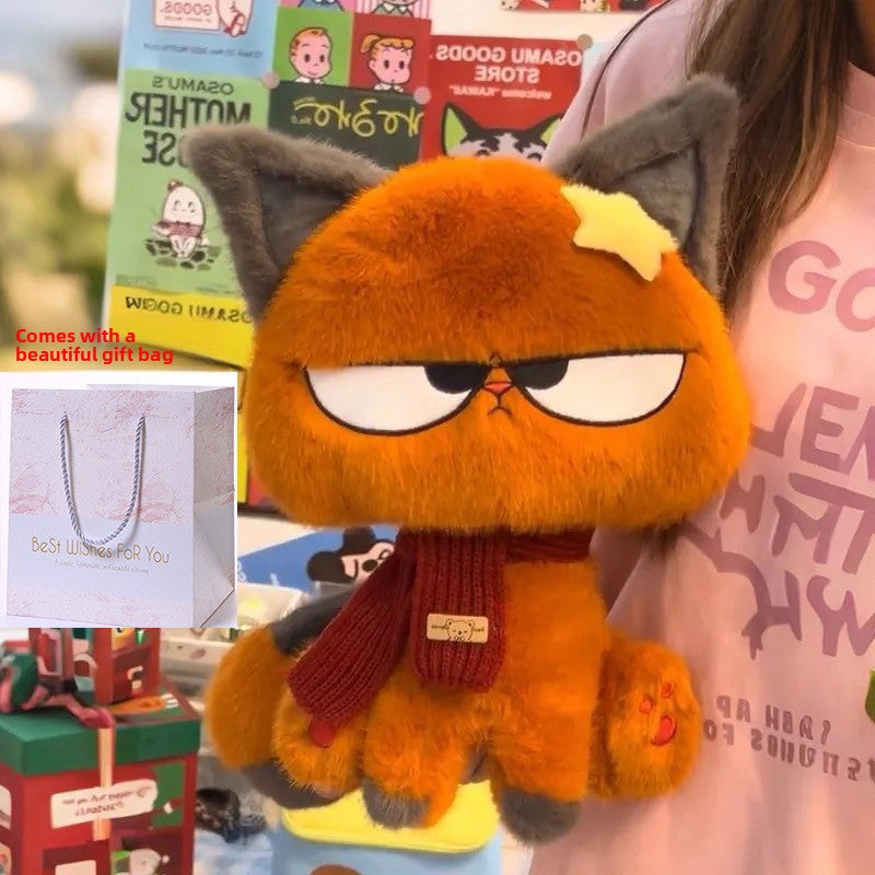 Cute Cartoon Cat Plush Doll