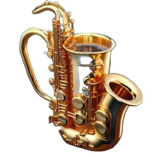 Instrument-Shaped Coffee Mug