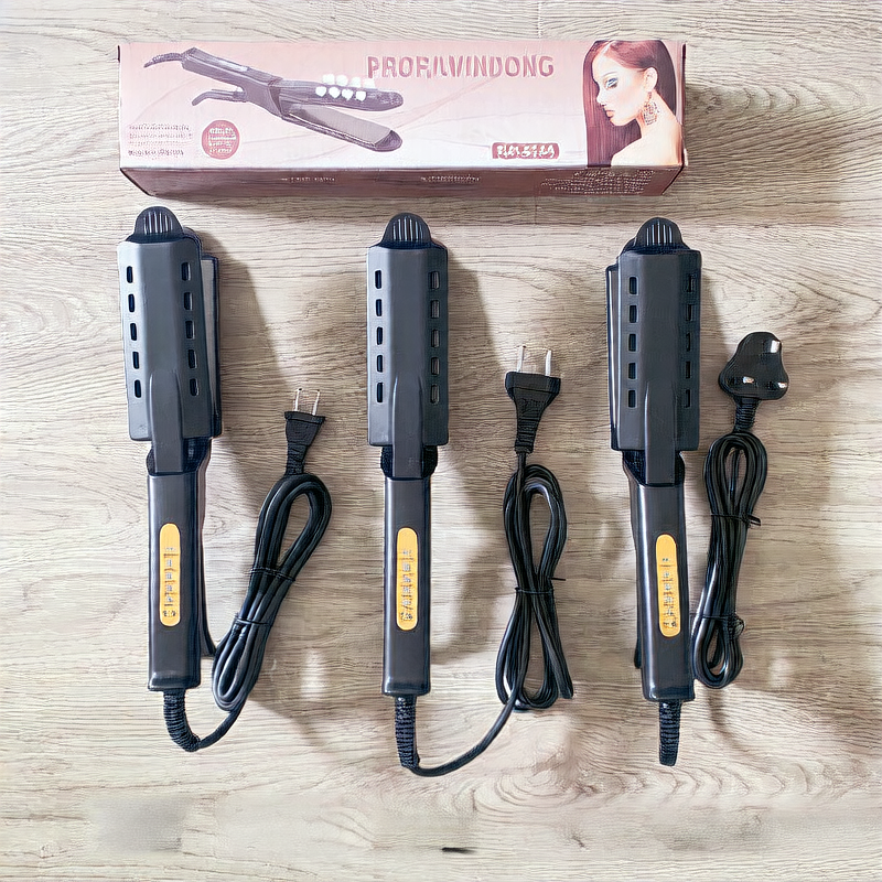Adjustable Temperature Steam Hair Straightener