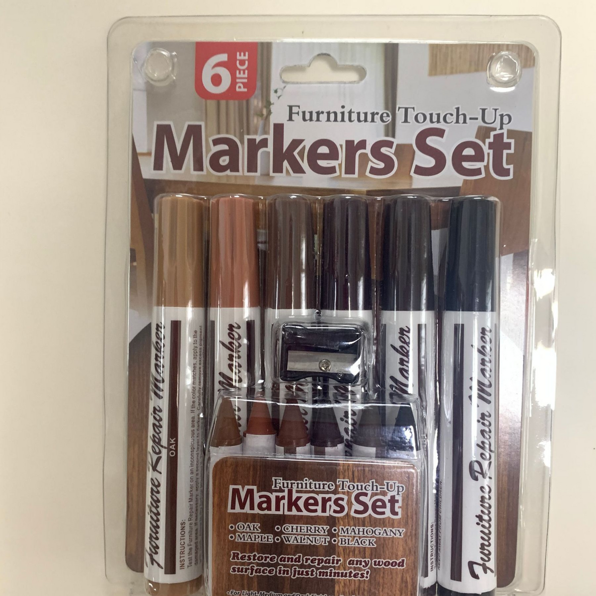 Furniture scratch repair marker