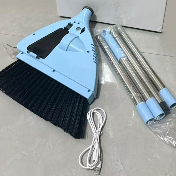 Handheld 2-in-1 Electric Broom and Vacuum Cleaner