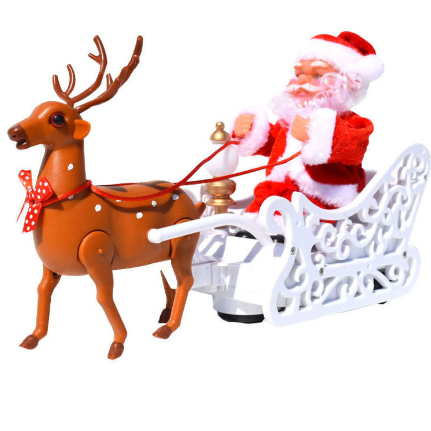 Electric Climbing Santa Claus Toy