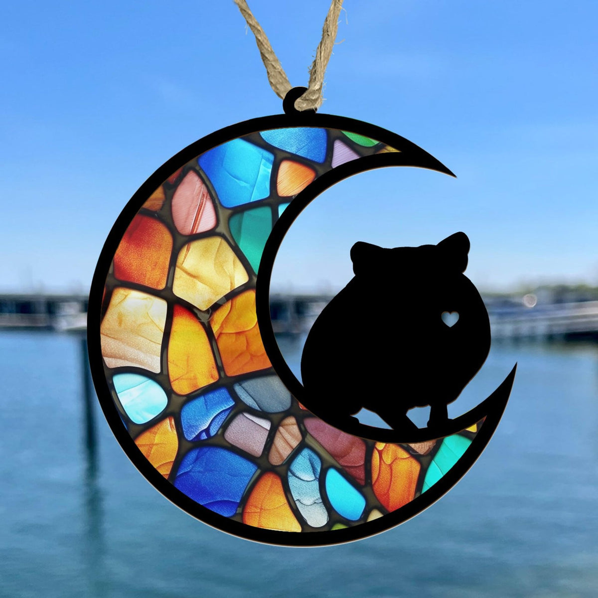 Dog Cat Window Hanging Ornament Personalized Gift