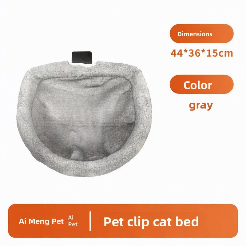 Foldable Desk Clip-On Cat Hammock Bed
