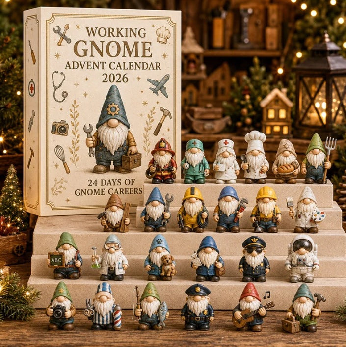 Christmas Advent Calendar Acrylic Blind Box Decoration Collectible Toy