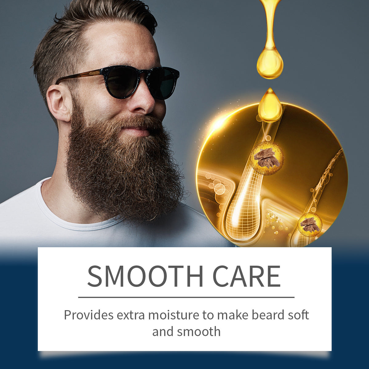 Men Sandalwood Beard Grooming Kit