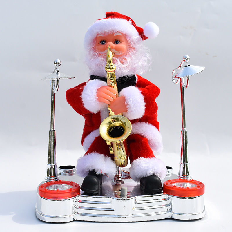 Electric Climbing Santa Claus Toy