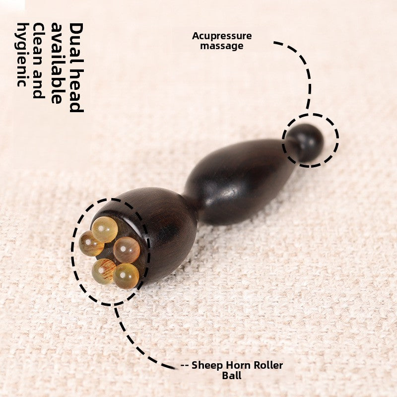 Wooden massager tool