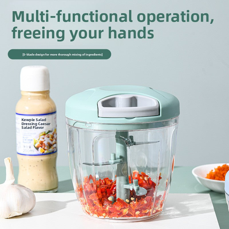 Manual Garlic Crusher Kitchen Tool