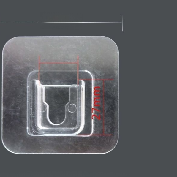 Transparent Adhesive Wall Hooks