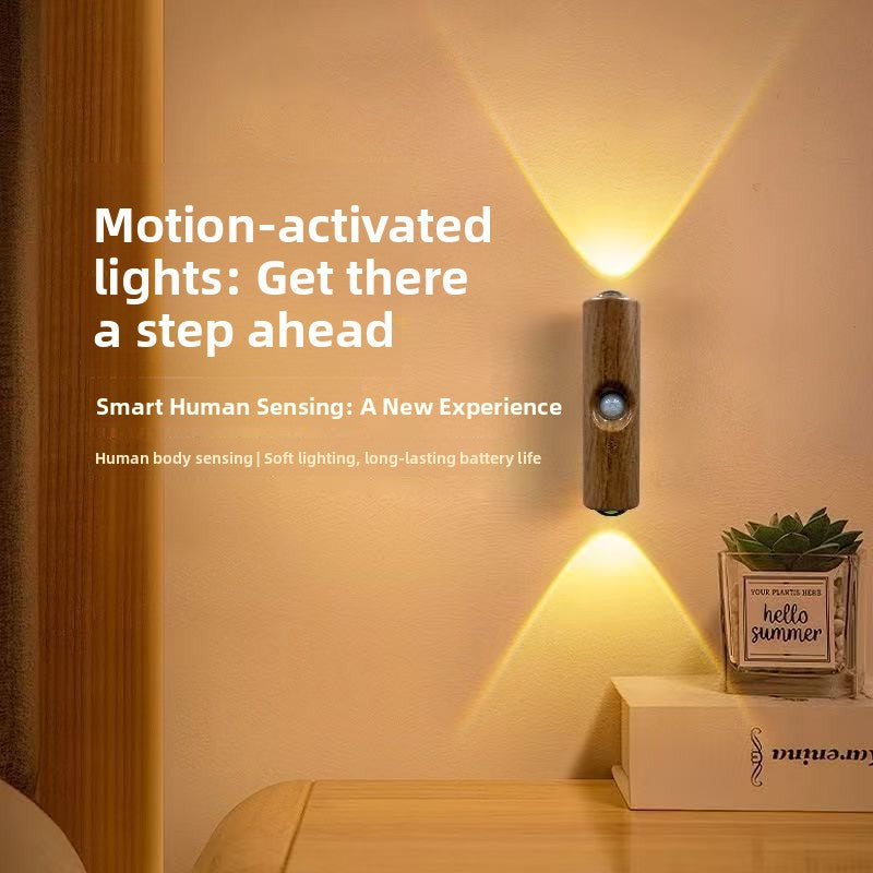 Sensor Night Light Magnetic Wall Lamp