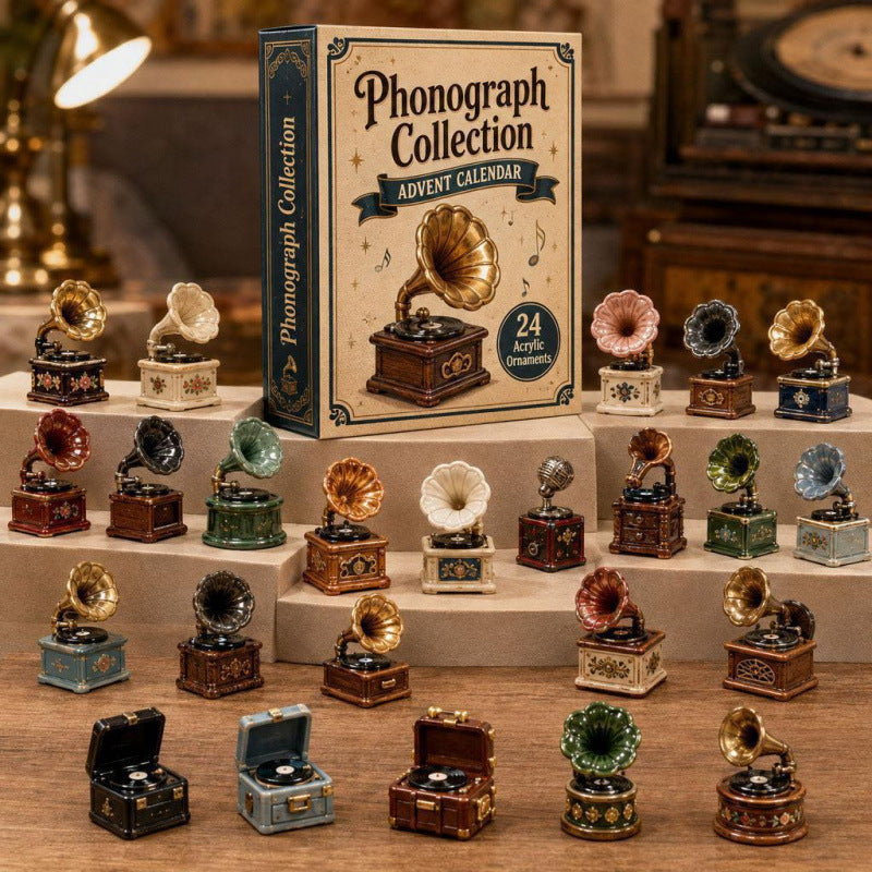 Christmas Countdown Calendar Blind Box Decoration Set