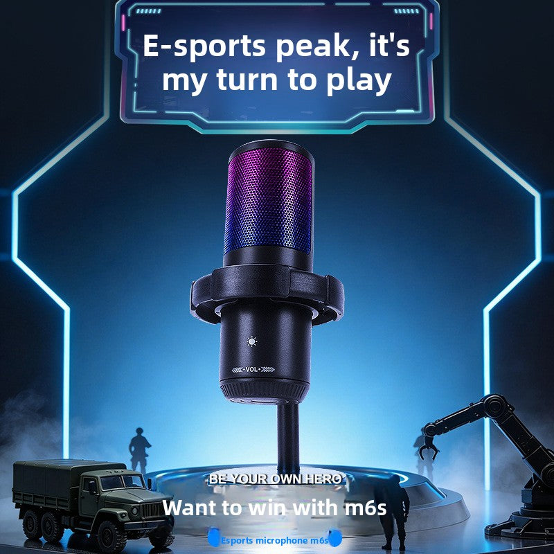 USB Condenser Microphone for Recording and Streaming