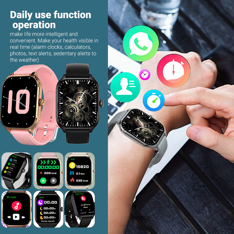 Music Sports Pedometer Smart Watch