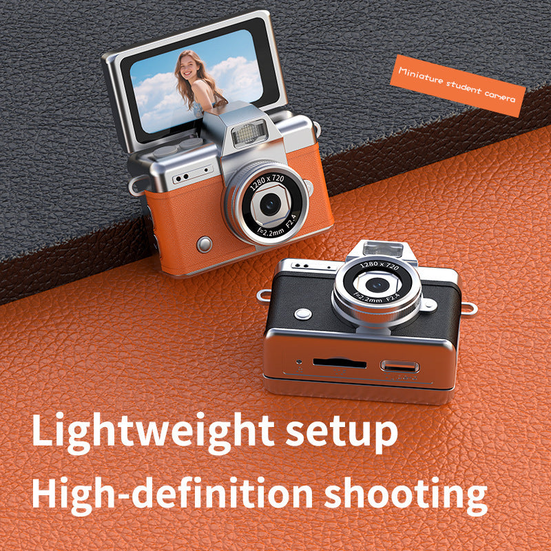 Retro Flip Screen Mini Digital Camera