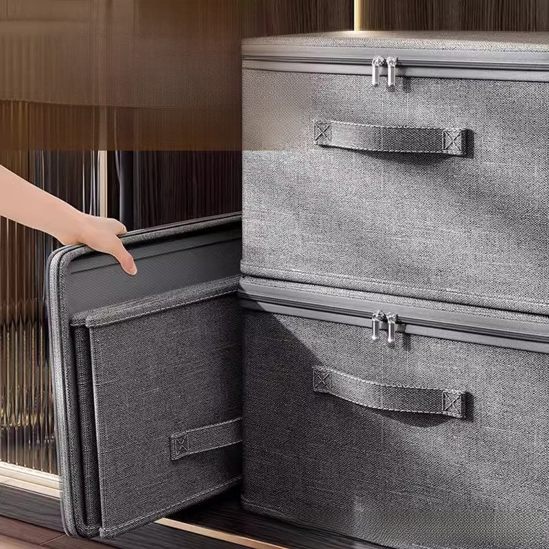 Household Flip-Top Four-Piece Storage Box