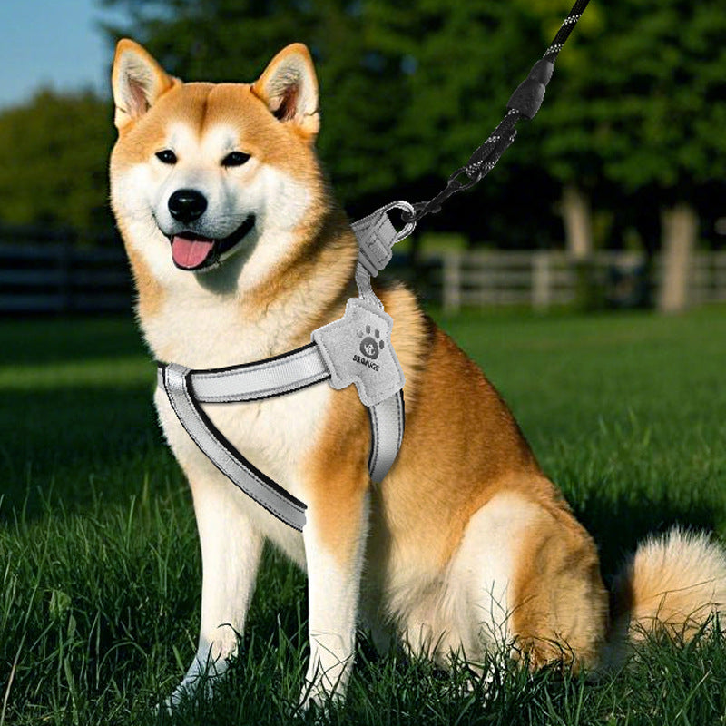Adjustable Reflective Dog Harness with Anti-Escape Design
