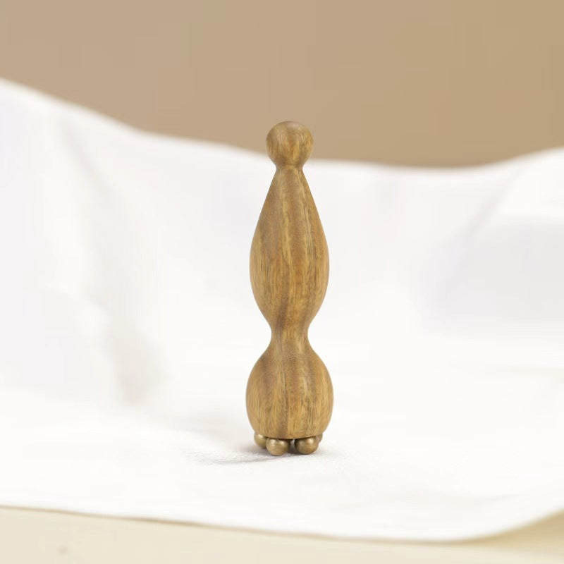 Wooden massager tool