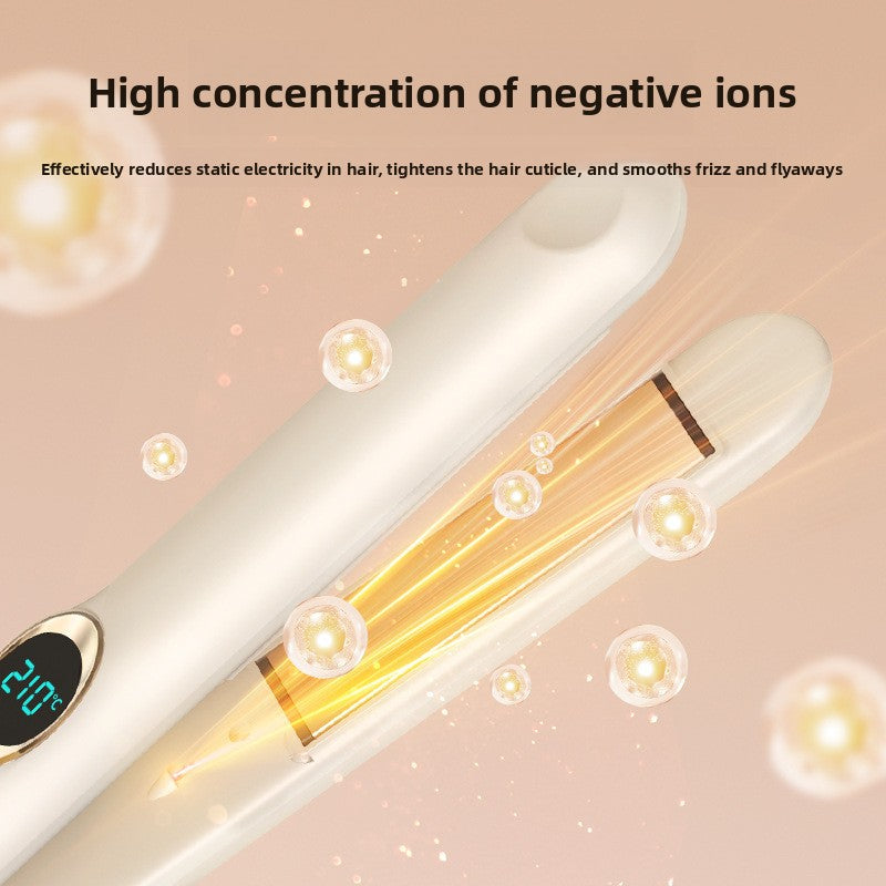 Dual Function Hair Straightener and Curling Iron