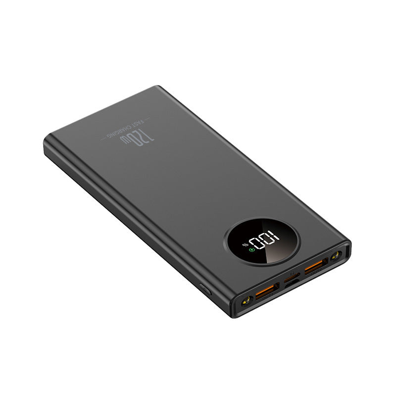 Bidirectional digital display portable power bank