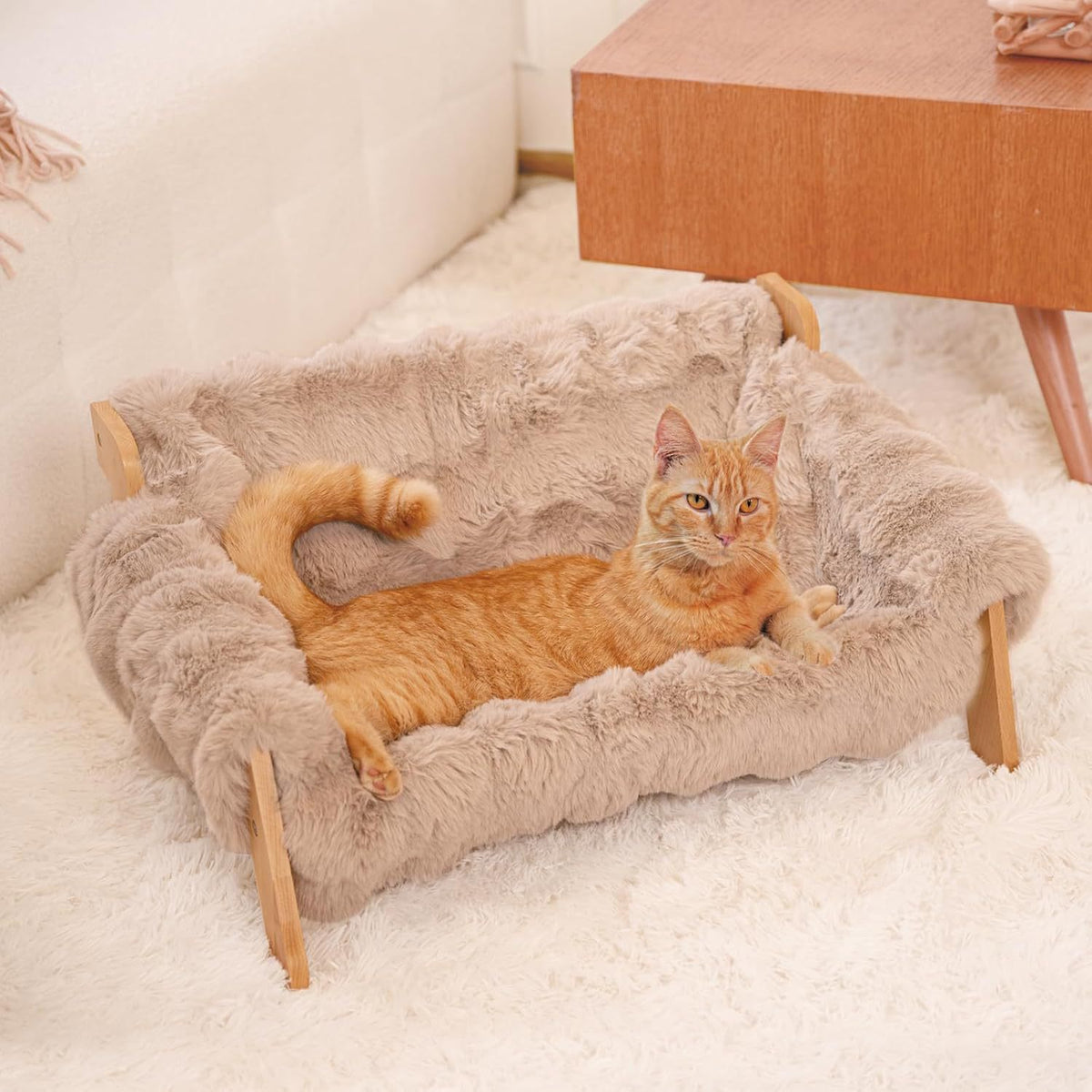 Wooden Cat Sofa
