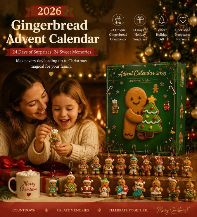 Christmas Advent Calendar Acrylic Blind Box Decoration Collectible Toy