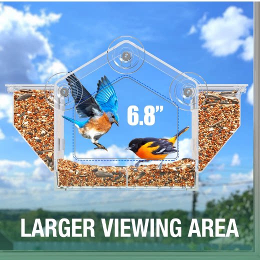 Window Mounted Bird Feeder
