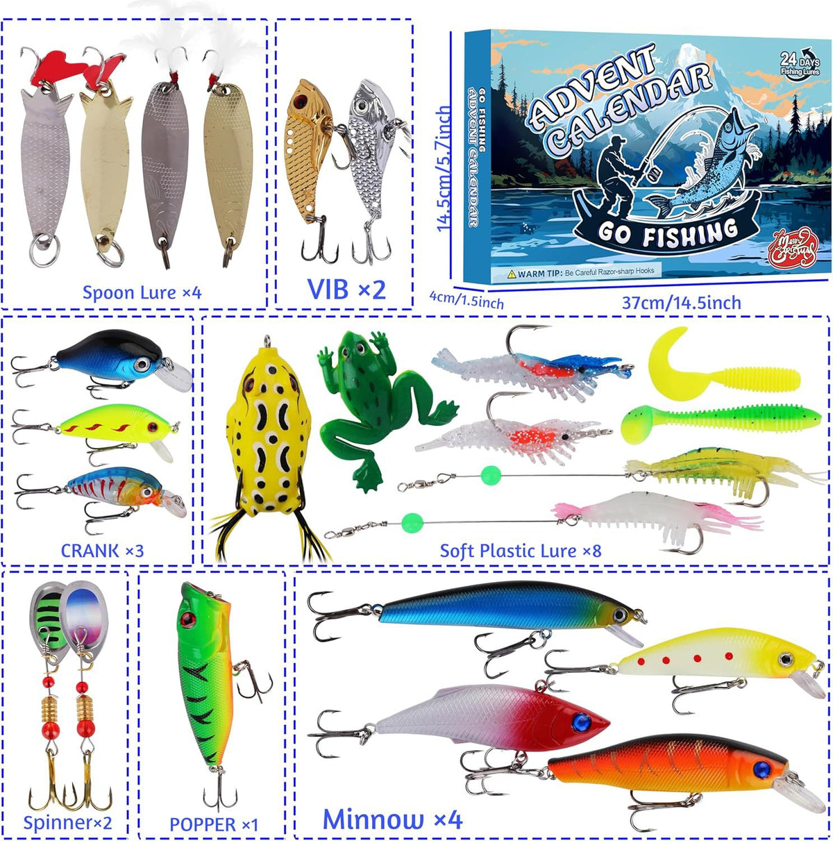 fishing advent calendar