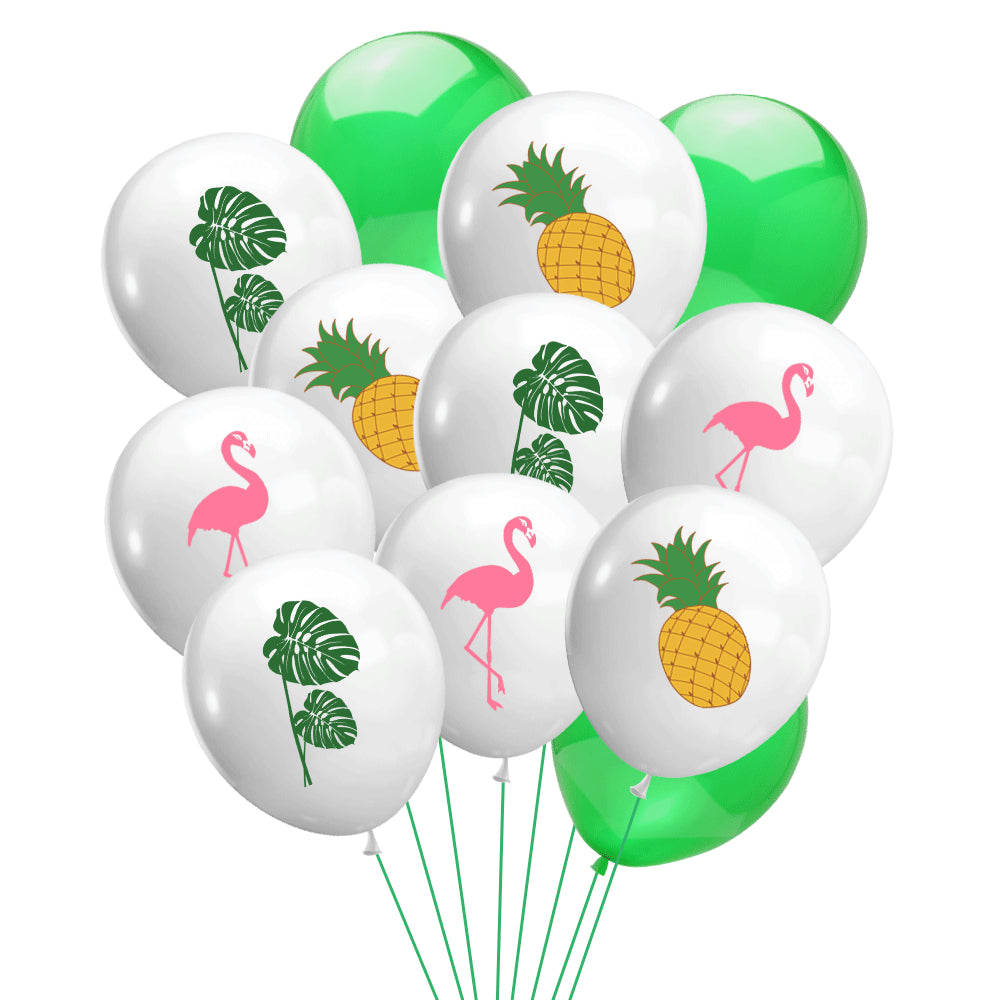 Hawaiian Party Decoration Balloon Set