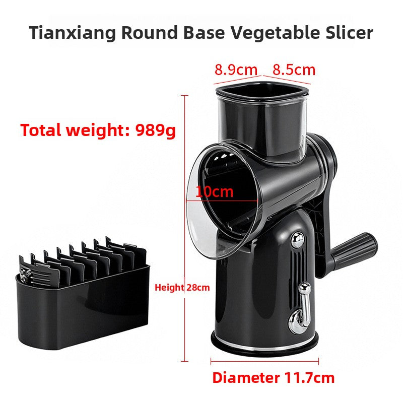 Household Multifunctional Drum Vegetable Slicer Grater