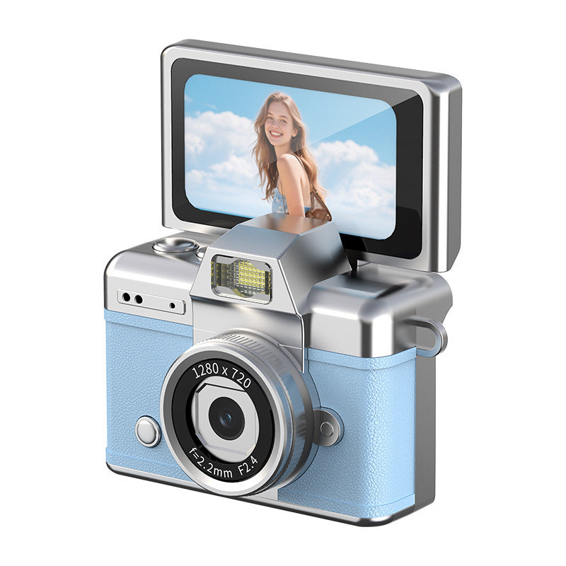 Retro Flip Screen Mini Digital Camera