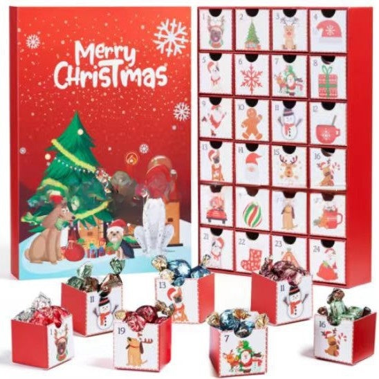 Reusable Dog Advent Calendar for Christmas