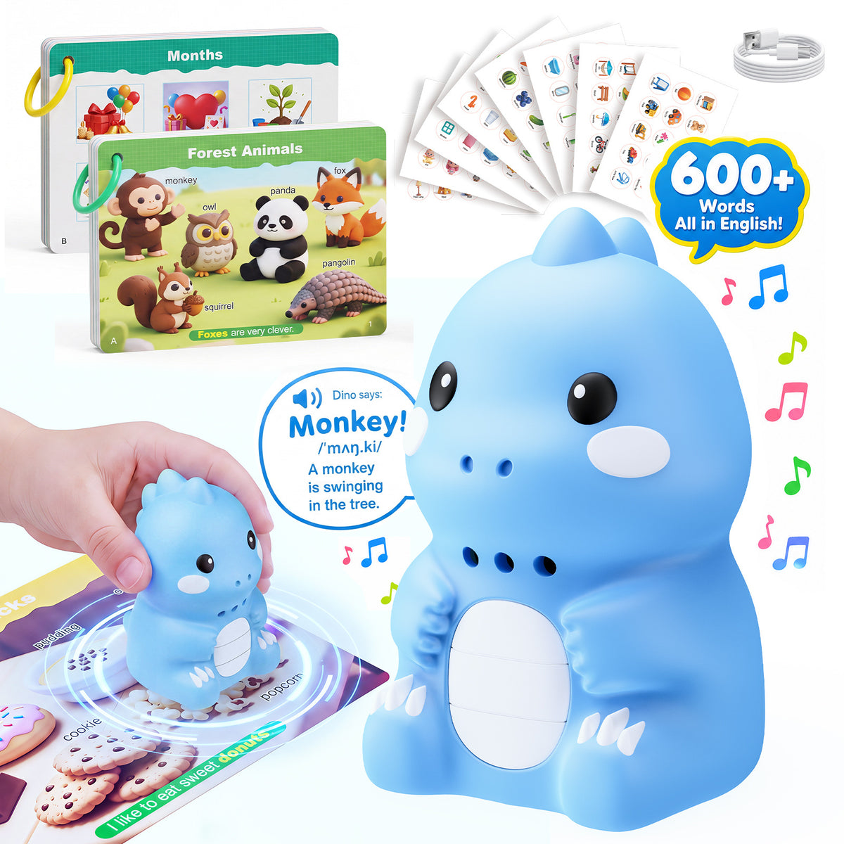 Childrens English Learning Card Reader
