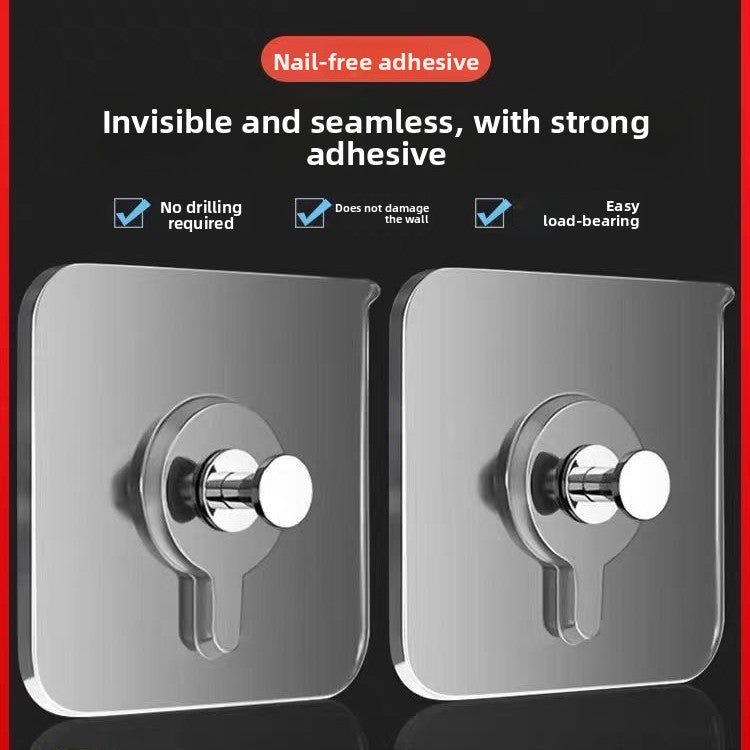 Invisible Self-Adhesive Hooks