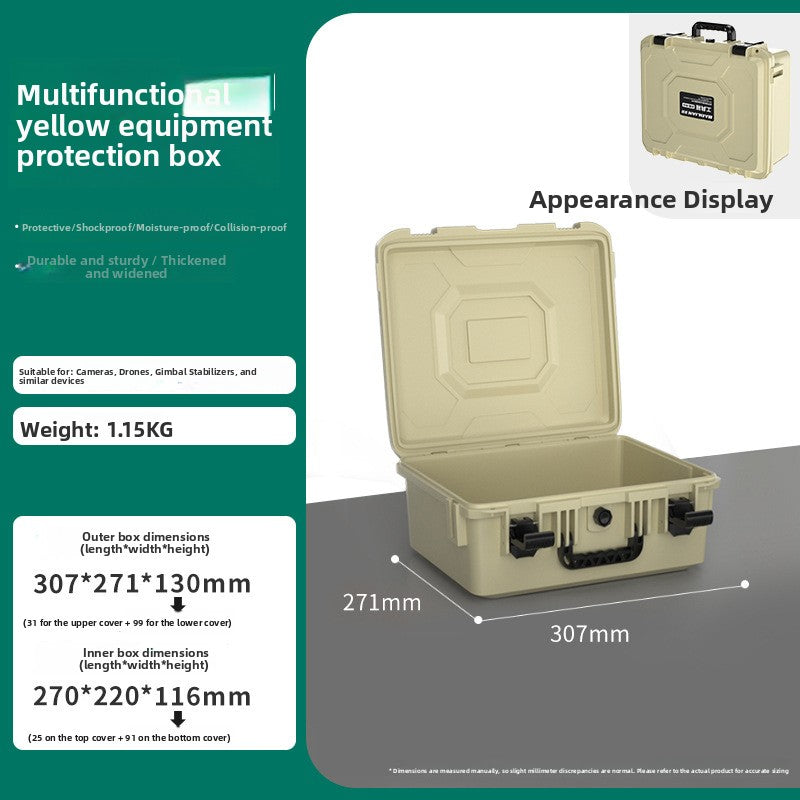 Durable Waterproof Plastic Protective Tool Case with Foam