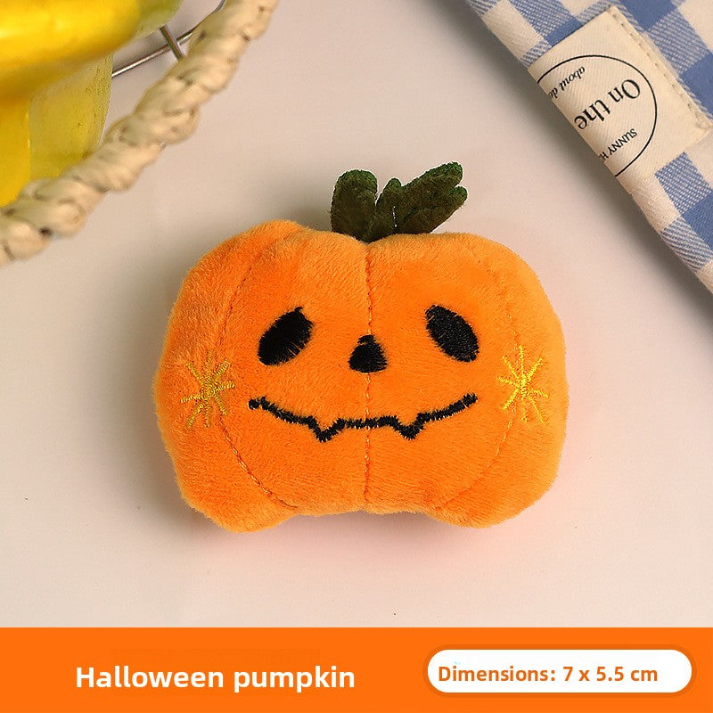 Halloween quirky pumpkin pendant