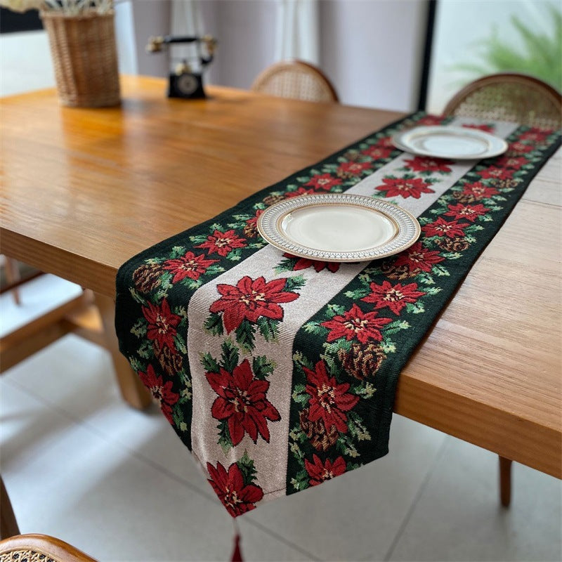 Christmas Table Flag