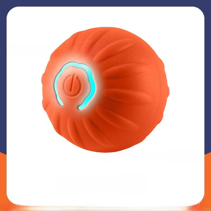 Interactive Self-Rolling Dog Toy