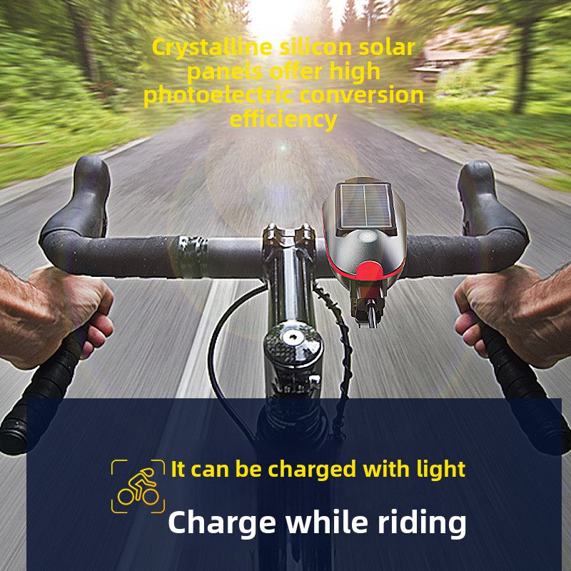 Solar Mountain Bike Light Night Riding
