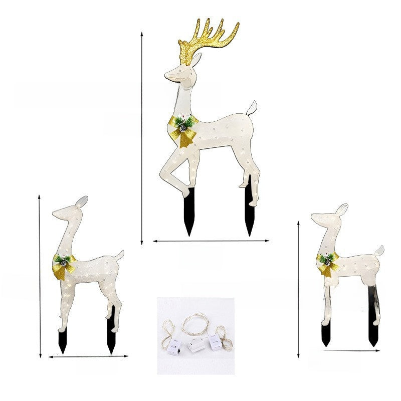 LED reindeer decoration