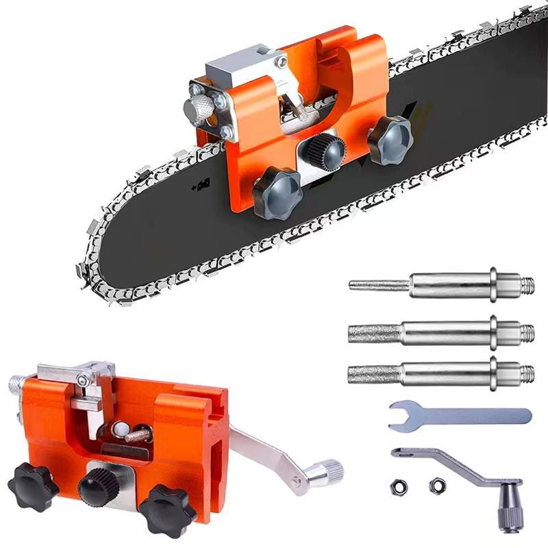 Portable Chain Saw Sharpener Tool
