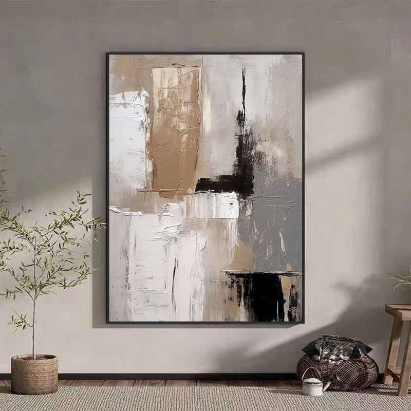 Abstract Textured Wall Art for Modern Interior Decoration