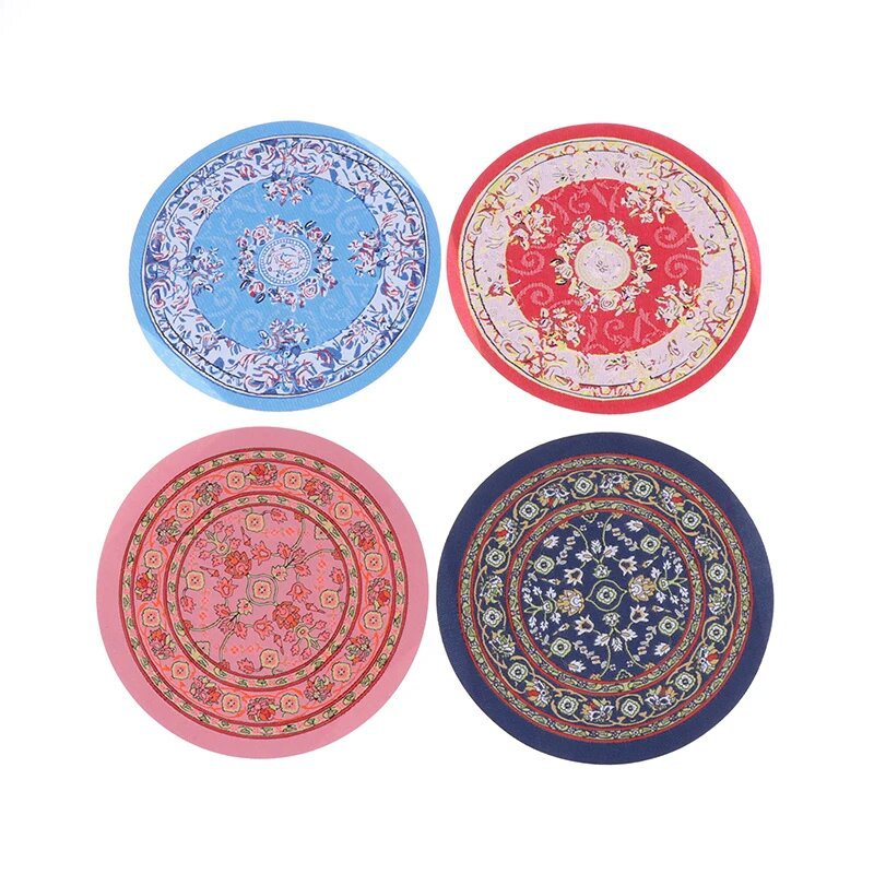 Scale Mini Dollhouse Round Rug