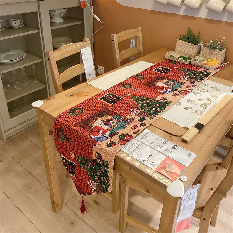 Christmas Table Flag