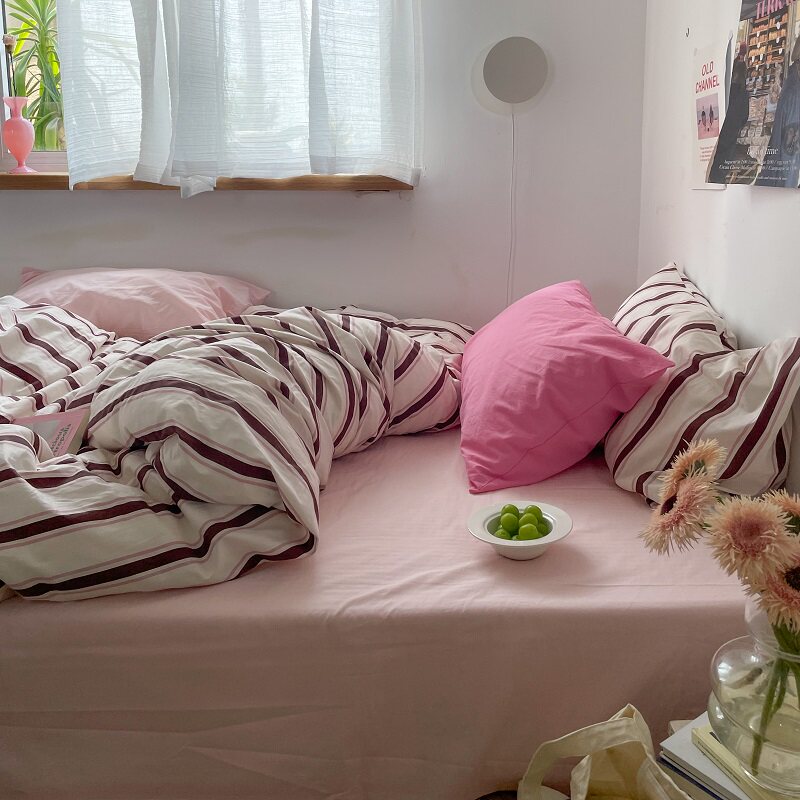 Sweet and Cool Style Cotton Bedding Set