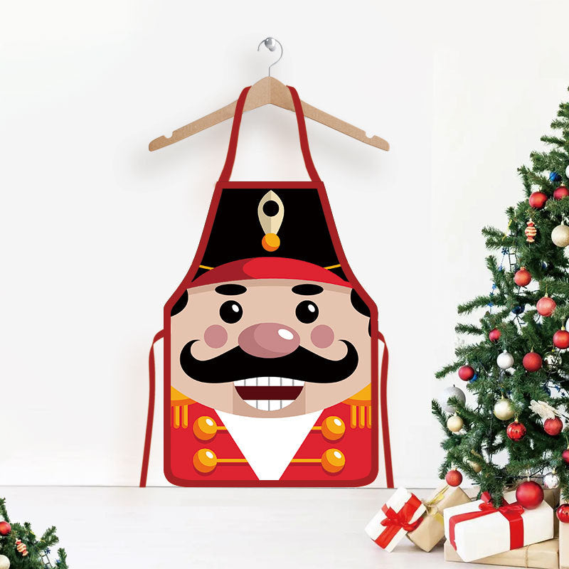 Christmas Printed Apron for Home and Party