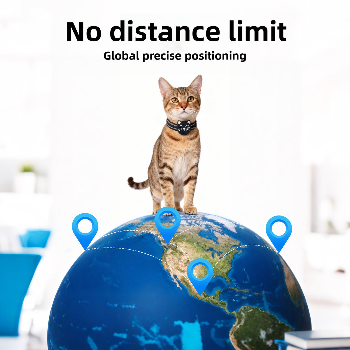 Small Smart Pet Locator GPS Tracker