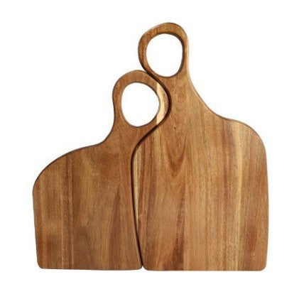 Creative Wooden Cutting Board Serving Tray